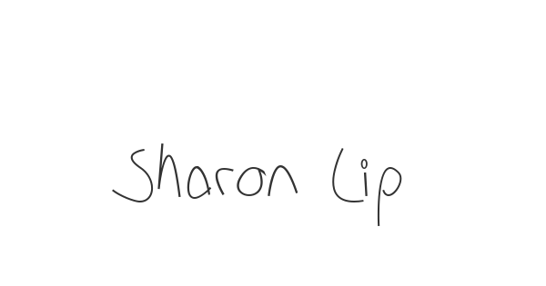 Sharon Lipschutz Handwriting font thumb